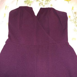 Plum jumpsuit
